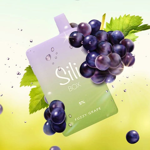Sili Box Disposable Turbo Hit 6000 Puffs - Fuzzy Grape - Sili Sili Box Disposable Turbo Hit 6000 Puffs - Fuzzy Grape - Sili
