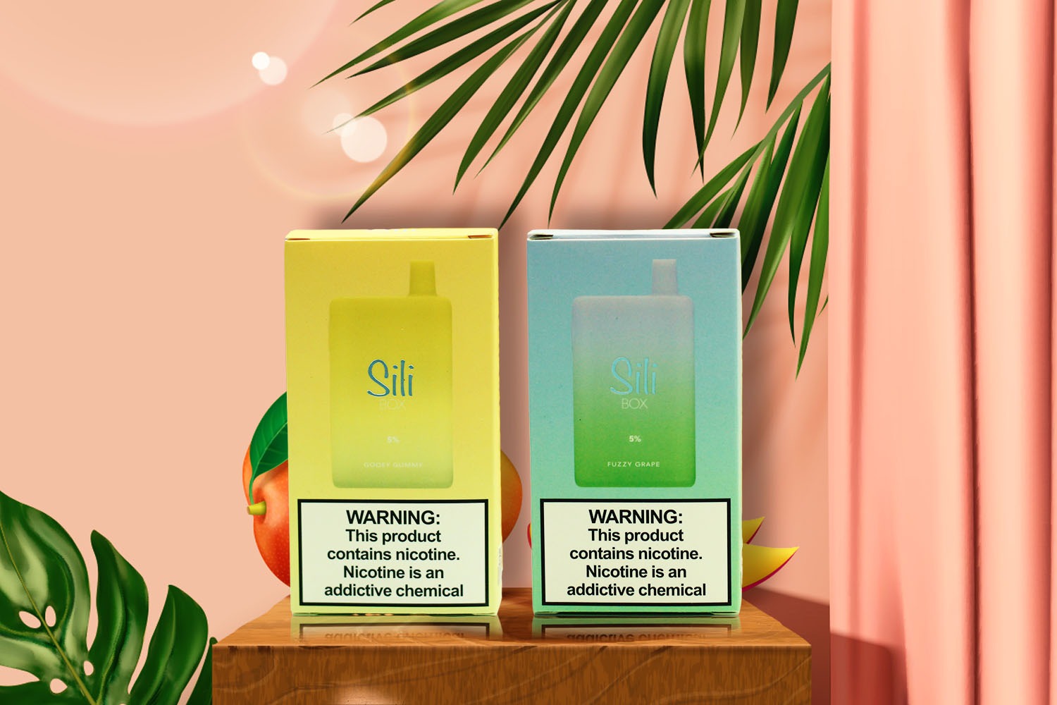 Sili Box Disposable Turbo Hit 6000 Puffs - Fuzzy Grape - Sili Sili Box Disposable Turbo Hit 6000 Puffs - Fuzzy Grape - Sili