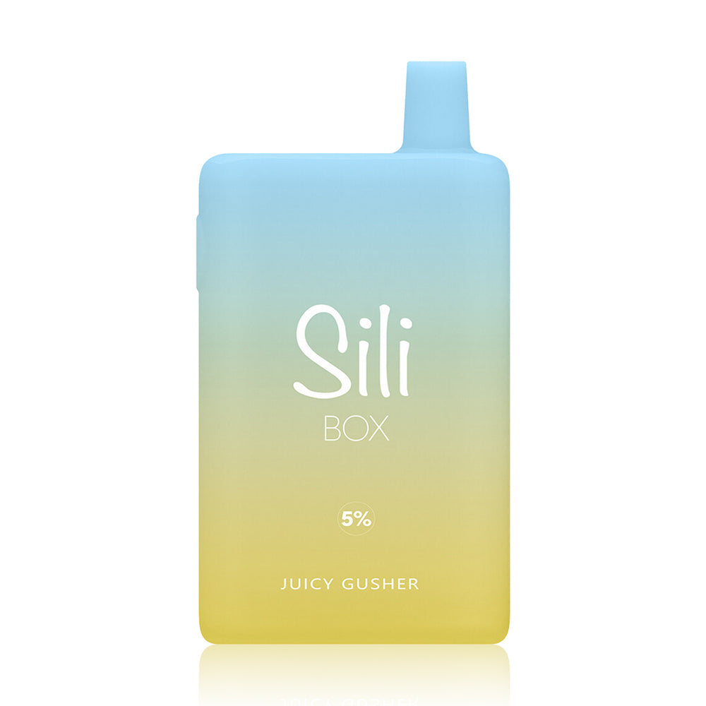Sili Box Disposable Turbo Hit 6000 Puffs - Juicy Gusher - Sili Sili Box Disposable Turbo Hit 6000 Puffs - Juicy Gusher - Sili