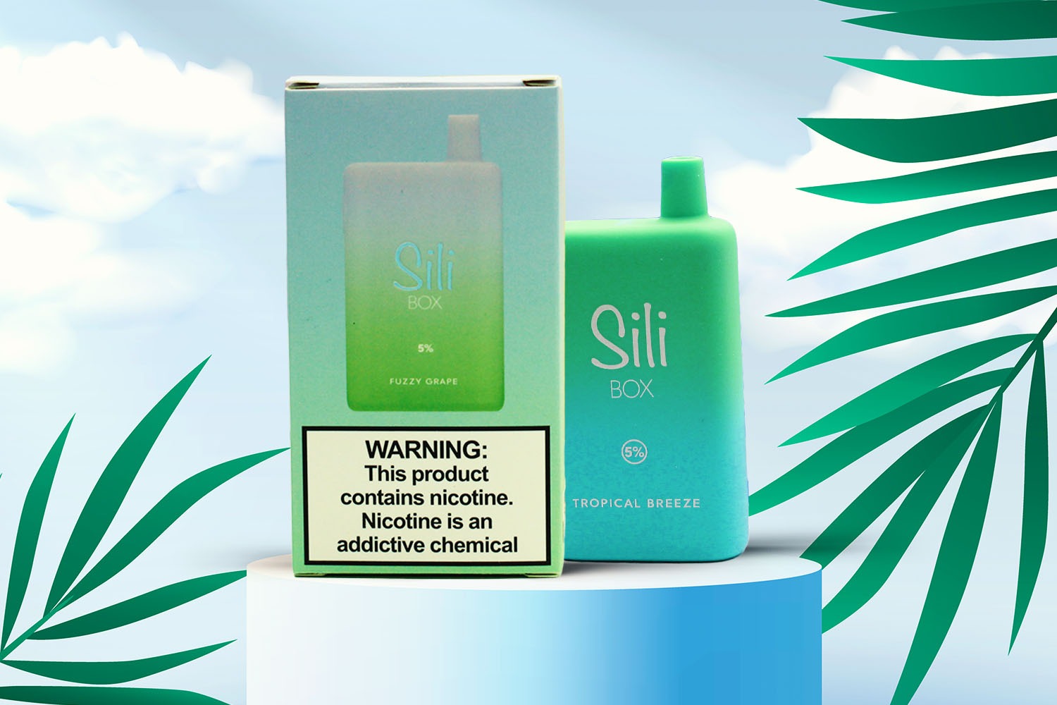 Sili Box Disposable Turbo Hit 6000 Puffs - Fuzzy Grape - Sili Sili Box Disposable Turbo Hit 6000 Puffs - Fuzzy Grape - Sili