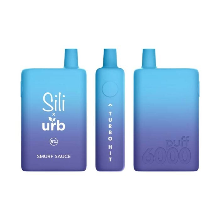 Sili x Urb Collection - Smurf Sauce | Sili Box - First Turbo Disposable ...