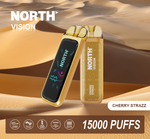 North Vision 15K Disposable - Cherry Strazz