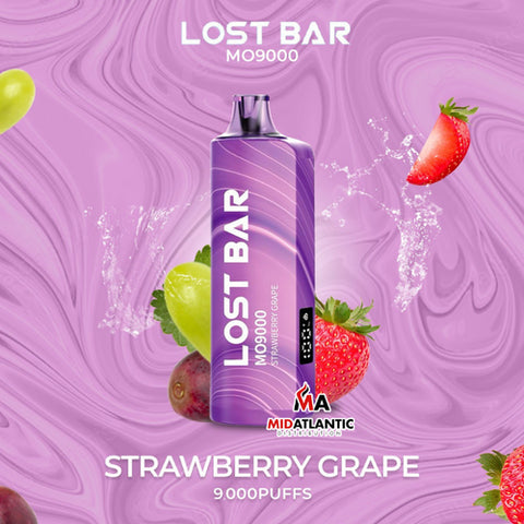 LOST BAR MO9000 - Strawberry Grape 