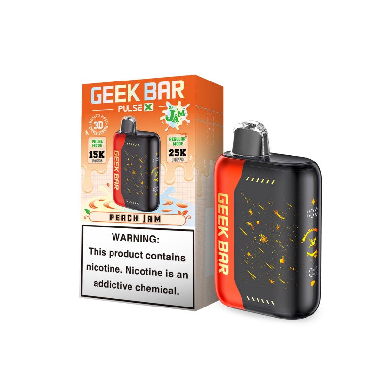 Geek Bar Pulse X 25K - Peach Jam 