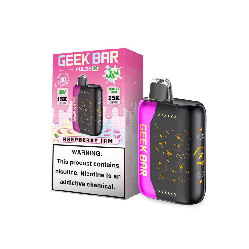 Geek Bar Pulse X 25K - Raspberry Jam 