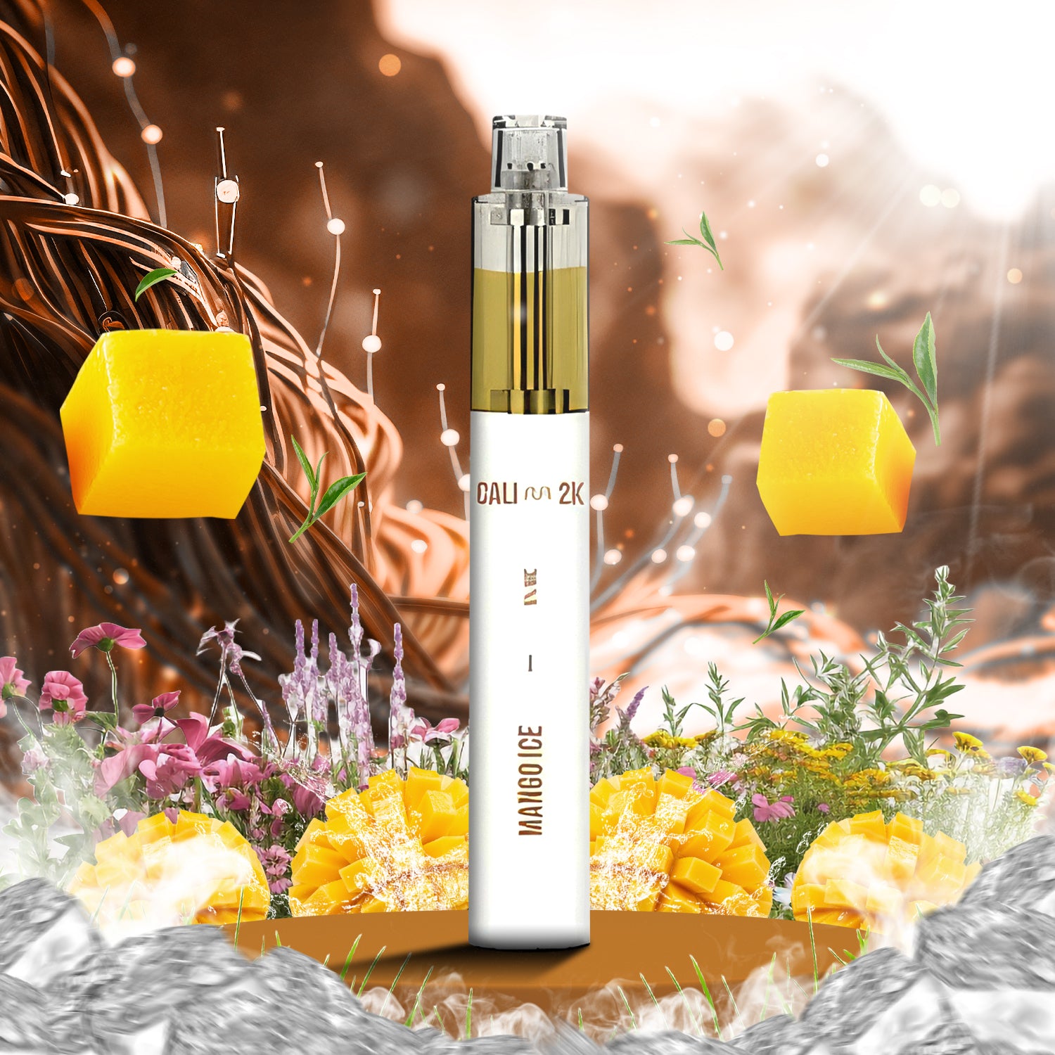 Cali Bar 2K Disposable Vape - Mango Ice 